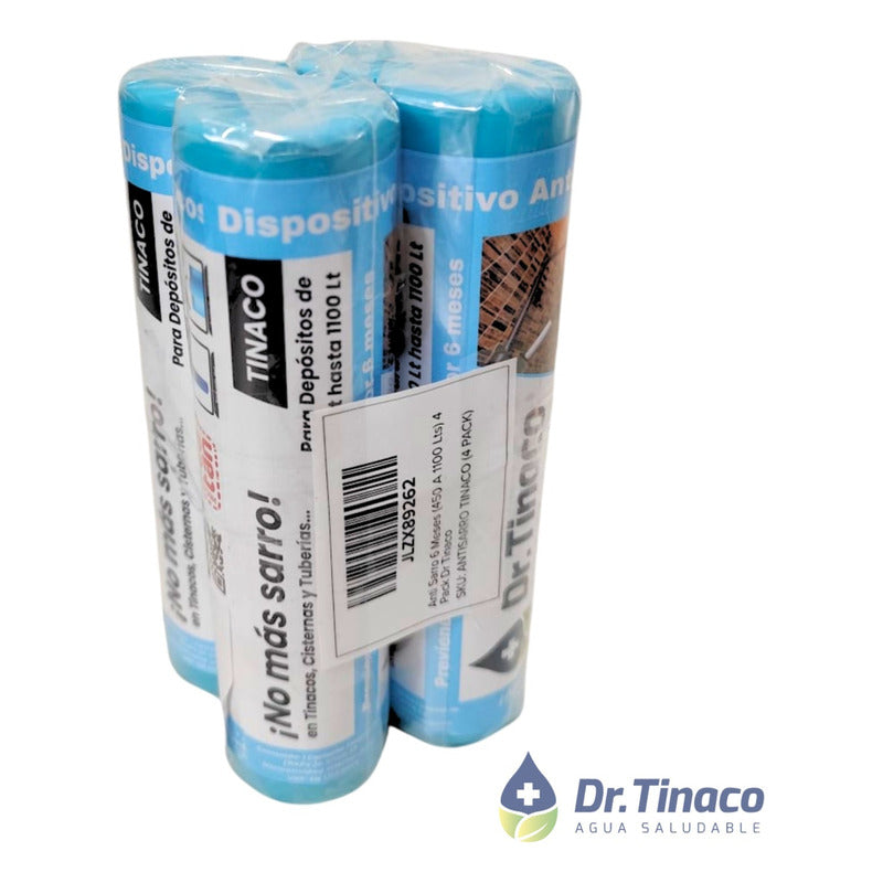 Anti Sarro 6 Meses (450 A 1100 Lts) 4 Pack Dr Tinaco