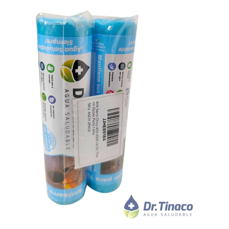 Antisarro 400 A 1100 Lts. Dr. Tinaco (2 Pzas Pack) 1 Año