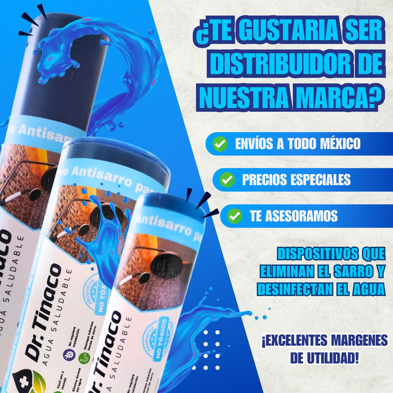 Desinfectante Para Agua Dr. Tinaco (1,100 A 2,200 Litros)