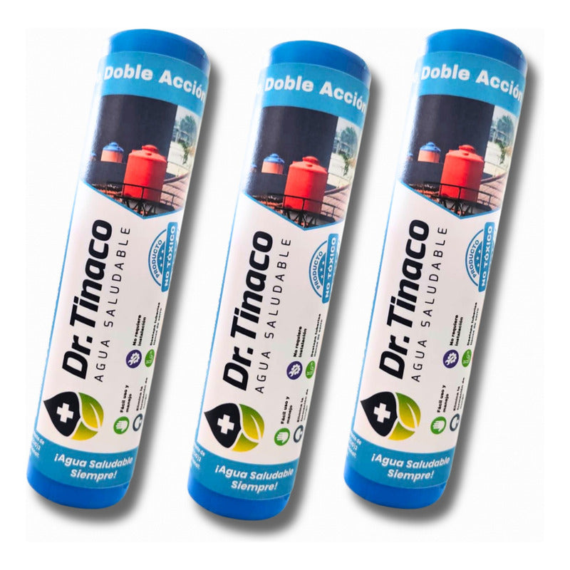 Anti Sarro + Desinfectante Dr. Tinaco 400 A 1,100 Lt 3 Pack
