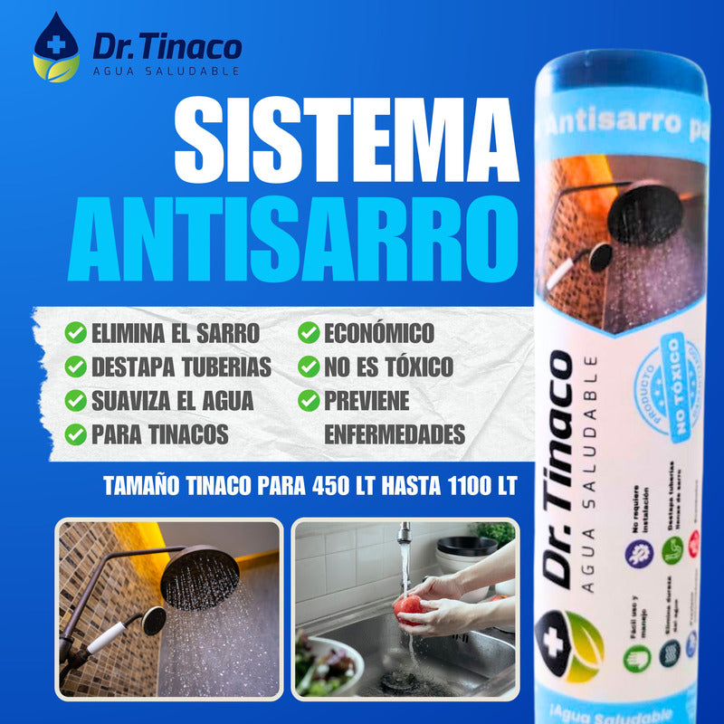 Anti Sarro 6 Meses (450 A 1100 Lts) 4 Pack Dr Tinaco