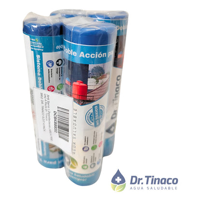 Anti Sarro + Desinfectante (450 A 1100 Lts) 4 Pack Dr Tinaco
