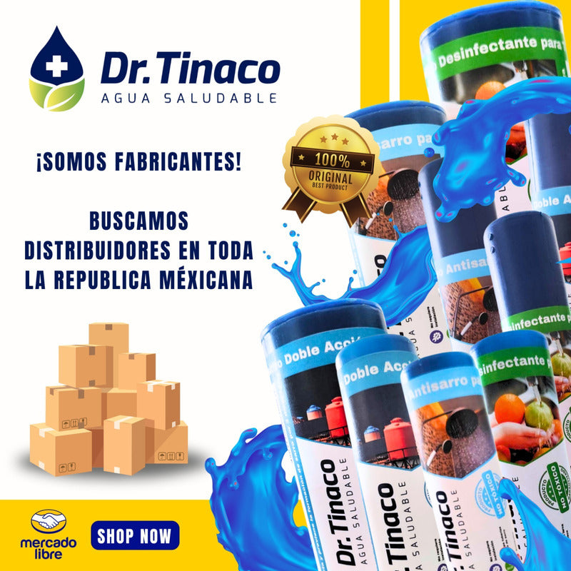 Desinfectante Para Agua Dr. Tinaco 400 A 1100 Lts