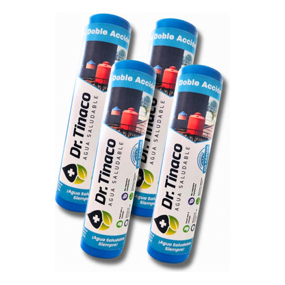 Anti Sarro + Desinfectante (450 A 1100 Lts) 4 Pack Dr Tinaco