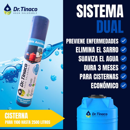 Dr. Tinaco Anti Sarro + Desinfectante 400-1100 Lts